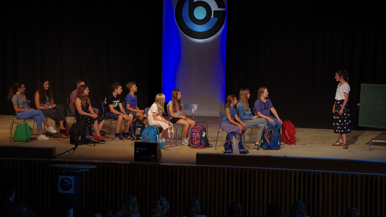 Foto: Ein Einblick in den Alltag? Sketch der Theaterwerkstatt