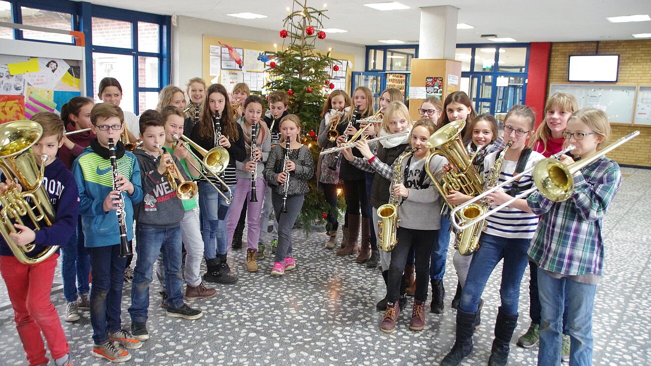 Foto: Bläserklasse "Music Kids"
